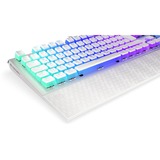 ENDORFY Omnis Pudding Onyx White, Gaming-Tastatur weiß, DE-Layout, Kailh RGB Red