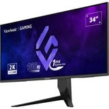 ViewSonic VX3480-2K-PRO, Gaming-Monitor 86.4 cm (34 Zoll), schwarz, UWQHD, VA, HDR, AMD FreeSync Premium, 165Hz Panel