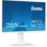 iiyama ProLite XUB2797QSU-W2, LED-Monitor 68.6 cm (27 Zoll), weiß (matt), QHD, IPS, USB-Hub, Adaptive Sync, 100Hz Panel