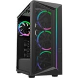 Cooler Master CMP 510  ARGB , Tower-Gehäuse schwarz, Tempered Glass