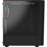 Cooler Master CMP 510  ARGB , Tower-Gehäuse schwarz, Tempered Glass