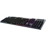 Logitech G915 X LIGHTSPEED, Gaming-Tastatur schwarz, DE-Layout, GL Tactile, GL Tactile Switches