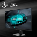 MSI G274FDE, Gaming-Monitor 69 cm (27 Zoll), schwarz, FullHD, Rapid-IPS, NVIDIA G-Sync kompatibel, 180Hz Panel