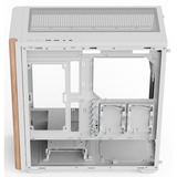 Aerocool D501A-G-WT-v2, Tower-Gehäuse weiß/holz