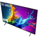 LG 75QNED80T6A, LED-Fernseher 189 cm (75 Zoll), schwarz, UltraHD/4K, QNED, WLAN, LAN, Bluetooth, HDR10, Triple-Tuner