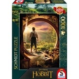 Schmidt Spiele The Hobbit - Leaving Bag End, Puzzle 1000 Teile