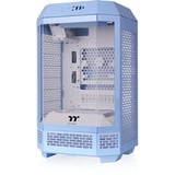 Thermaltake The Tower 250 , Tower-Gehäuse hellblau, Tempered Glass