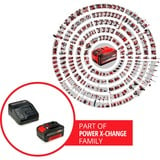 Einhell Power-X-Change Starter-Kit 18Volt 4Ah, Set schwarz/rot, Akku + Ladegerät