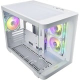 Fortron FSP S380-WA, Tower-Gehäuse weiß, Tempered Glass x 2