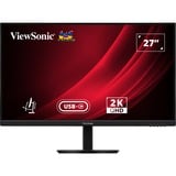 ViewSonic VG2709-2K-MHDU-2, LED-Monitor 69 cm (27 Zoll), schwarz, QHD, IPS, USB-C, USB-Hub, 100Hz Panel