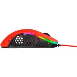 CHERRY Xtrfy M4, Gaming-Maus orange/schwarz