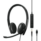 EPOS ADAPT 165T USB-C II, Headset schwarz, Stereo, USB-C, Klinke