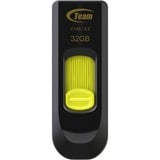 Team Group C145 32 GB, USB-Stick schwarz/gelb, USB-A 3.2 Gen 1