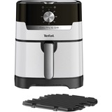 Tefal Heißluftfritteuse Easy Fry & Grill Classic edelstahl/schwarz, 1.550 Watt, Korb 4,2 Liter