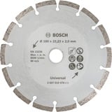 Bosch Diamanttrennscheibe Universal, Ø 180mm Bohrung 22,23mm