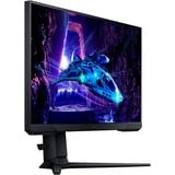 SAMSUNG Odyssey G30D S24DG300EU, Gaming-Monitor 61 cm (24 Zoll), schwarz, FullHD, VA, HDR10, 180Hz Panel