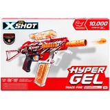 ZURU XSHOT - Hyper-Gel Blaster Trace Fire, Gel-Blaster inkl. 10000 Gel-Kugeln