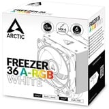 Arctic Freezer 36 A-RGB, CPU-Kühler weiß, 120 mm