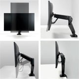 Arctic Monitorarm X1-3D, Monitorhalterung schwarz (matt), mit Gasfeder