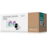 DeepCool MYSTIQUE 240 ARGB, Wasserkühlung weiß