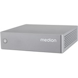 Medion S06 (MD35300), Mini-PC schwarz/silber, ohne Betriebssystem