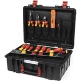 Wiha Werkzeug-Set Basic Set L electric rot/gelb, 18-teilig, mit Koffer