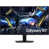 SAMSUNG Odyssey G70D S27DG702EU, Gaming-Monitor 68 cm (27 Zoll), schwarz, UltraHD/4K, IPS, Samsung TV Plus, Gaming Hub, 144Hz Panel