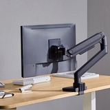 SilverStone Monitorarm SST-ARM14B, Monitorhalterung schwarz, für Monitore von 17" - 49" (43 - 124cm)