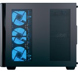 Aerocool P500C-G-BK-v1, Tower-Gehäuse schwarz, Tempered Glass x 3