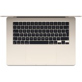 Apple MacBook Air (15") 2024 CTO, Notebook champagner, Polarstern, M3, 10-Core GPU, macOS, Deutsch, 38.9 cm (15.3 Zoll), 2 TB SSD