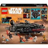 LEGO 75389 Star Wars Dunkler Millennium Falke, Konstruktionsspielzeug 