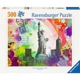 Ravensburger Puzzle Postkarte aus New York 500 Teile