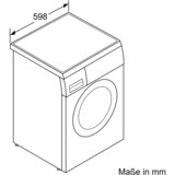 Siemens WU14UT22 IQ500, Waschmaschine weiß, 60 cm