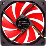 Xilence Performance C Series 120x120x25, Gehäuselüfter schwarz/rot, 120 mm