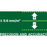 Bosch Kreuzlinienlaser Quigo Green grün/schwarz, grüne Laserlinien, Reichweite 10 Meter