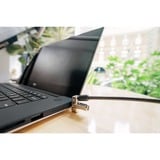 Kensington Slim N17 2.0 Laptopschloss schwarz, für Wedge-Shaped Security-Slots