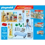 PLAYMOBIL 71619 Action Heroes Kinderarzt mit Teddybär , Konstruktionsspielzeug 