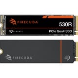 Seagate FireCuda 530R 4 TB mit Kühlkörper, SSD PCIe 4.0 x4, NVMe 1.4, M.2 2280, mit Kühlkörper