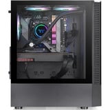 Thermaltake View 200 TG ARGB, Tower-Gehäuse schwarz, Tempered Glass