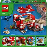 LEGO 21270 Minecraft Das Pilzkuh-Haus, Konstruktionsspielzeug 