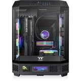 Thermaltake The Tower 600 , Tower-Gehäuse schwarz, Tempered Glass x 3