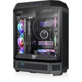 Thermaltake The Tower 600 , Tower-Gehäuse schwarz, Tempered Glass x 3