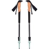 Black Diamond Trekkingstöcke Pursuit S/M, Fitnessgerät grau/grün, 1 Paar, 100-125 cm