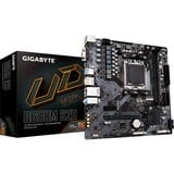 GIGABYTE B650M S2H, Mainboard schwarz/grau