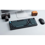 Keychron Q5 Pro, Gaming-Tastatur schwarz/blaugrau, DE-Layout, Keychron K Pro Banana, Hot-Swap, Aluminiumrahmen, RGB