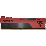 Patriot DIMM 8 GB DDR4-3600  , Arbeitsspeicher rot/schwarz, PVE248G360C0, Viper Elite II, INTEL XMP