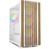 Sharkoon Rebel C70G RGB , Tower-Gehäuse weiß, Tempered Glass