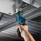 Bosch Akku-Säbelsäge GSA 12V-14 Professional, 12Volt blau/schwarz, 2x Li-Ionen Akku 3,0Ah, in L-BOXX