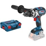 Bosch Akku-Schlagbohrschrauber GSB 18V-110 C Professional solo, 18Volt, Schlagbohrmaschine blau/schwarz, ohne Akku und Ladegerät, L-BOXX