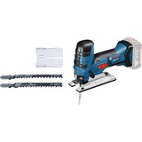 Bosch Akku-Stichsäge GST 18V-LI S Professional solo, 18 Volt blau/schwarz, ohne Akku und Ladegerät